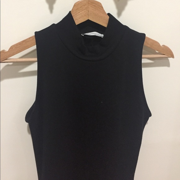 Zara Black Bodycon Midi Dress - Picture 3 of 3
