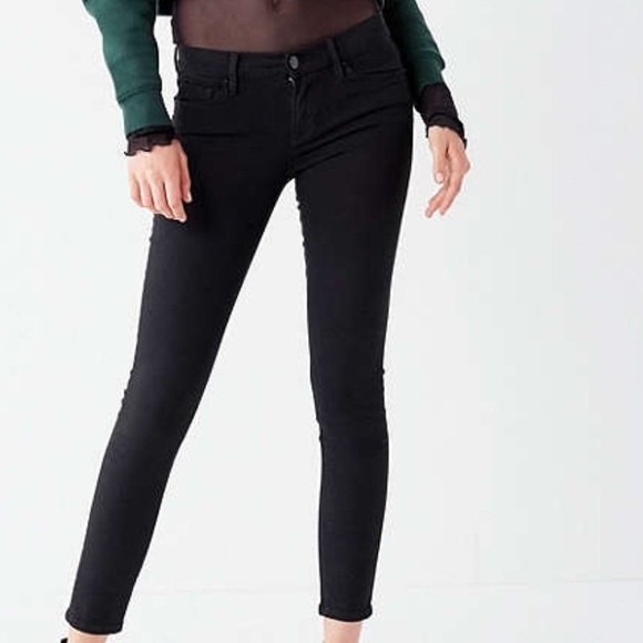 BDG Denim - BDG Twig Mid-Rise Skinny Jean Black