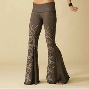 Teeki Bell Bottoms Seven Crown's leggings sz M