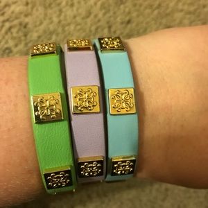 Three Rustic Cuff Meagen Wrap Bracelets