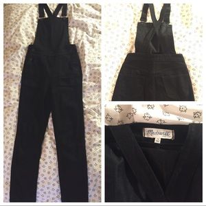 Madewell Skinny Overalls Sz XS