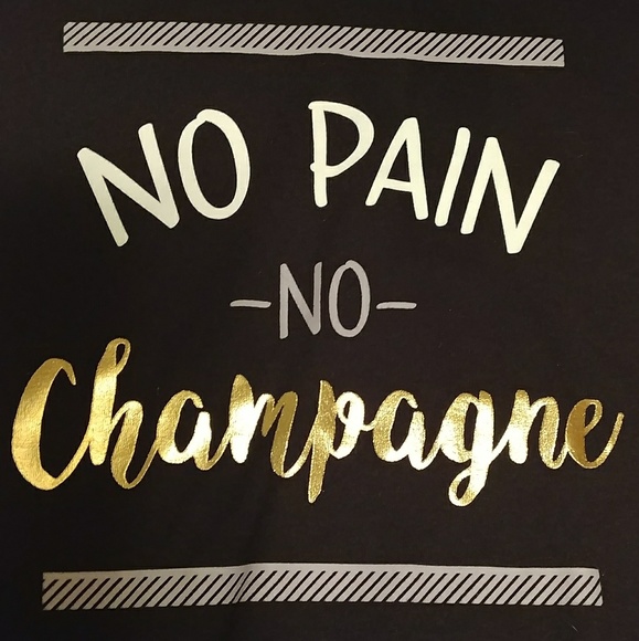 🥂🥂NWOT Champagne tee - Picture 2 of 2