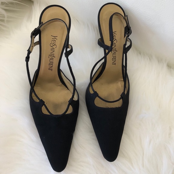 vintage ysl heels