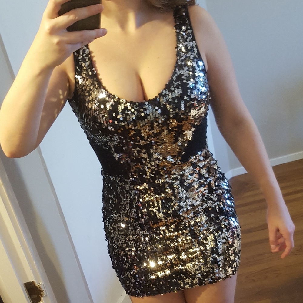 Sequin party dress