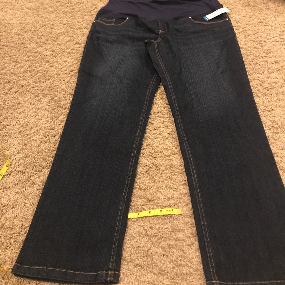 Bootcut maternity jeans