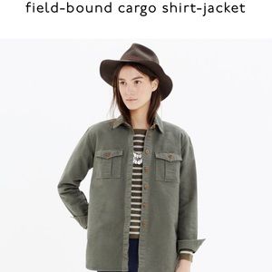 Madewell Field Bound Cargo Shirt Jacket Size S