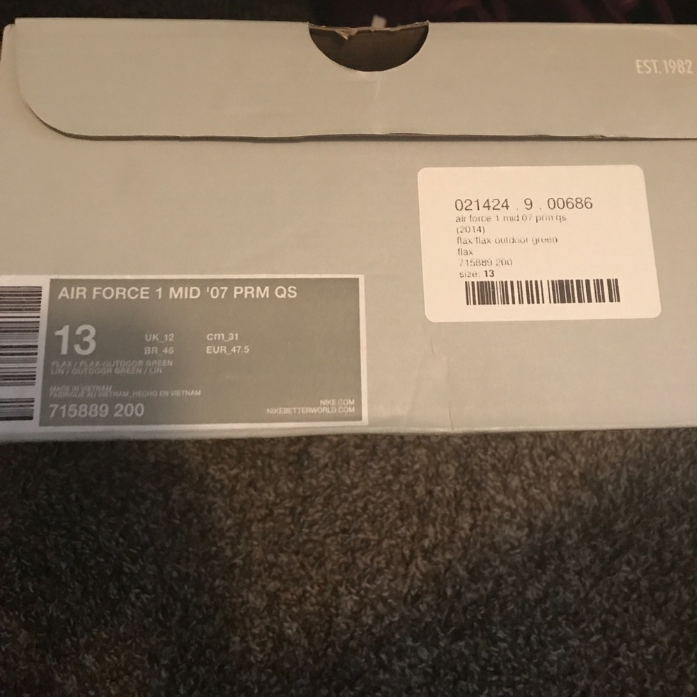 Air Force One Mid (wheat)