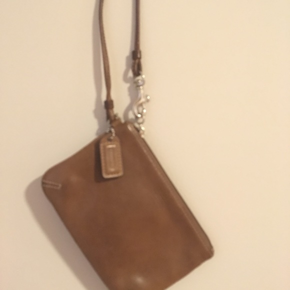 Coach leather wristlet. - Picture 2 of 3