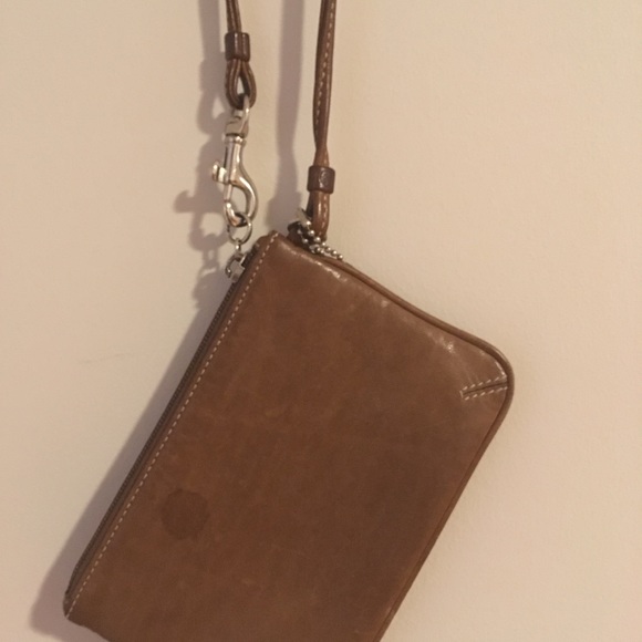 Coach leather wristlet. - Picture 3 of 3