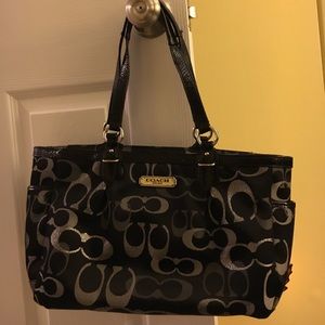 Coach tote handbag