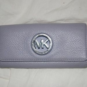 Michael Kors Lavender/Grey Wallet