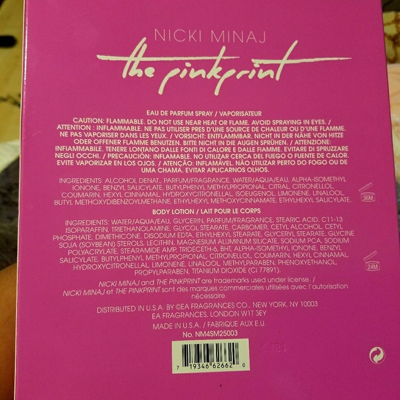 Brand new in box Nicki Minaj The Pinprint Perfume - Picture 2 of 2