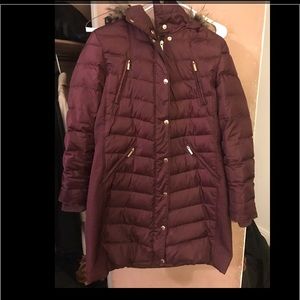 Maroon Michael kors jacket originally $240.