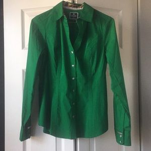 Green blouse