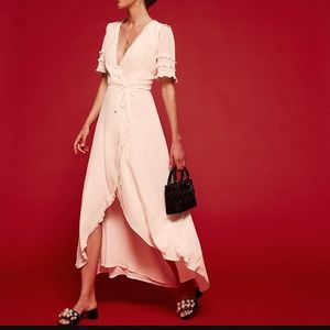 Reformation White Lottie Dress