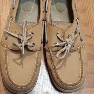Sperry Top Siders - Tan Leather - 7