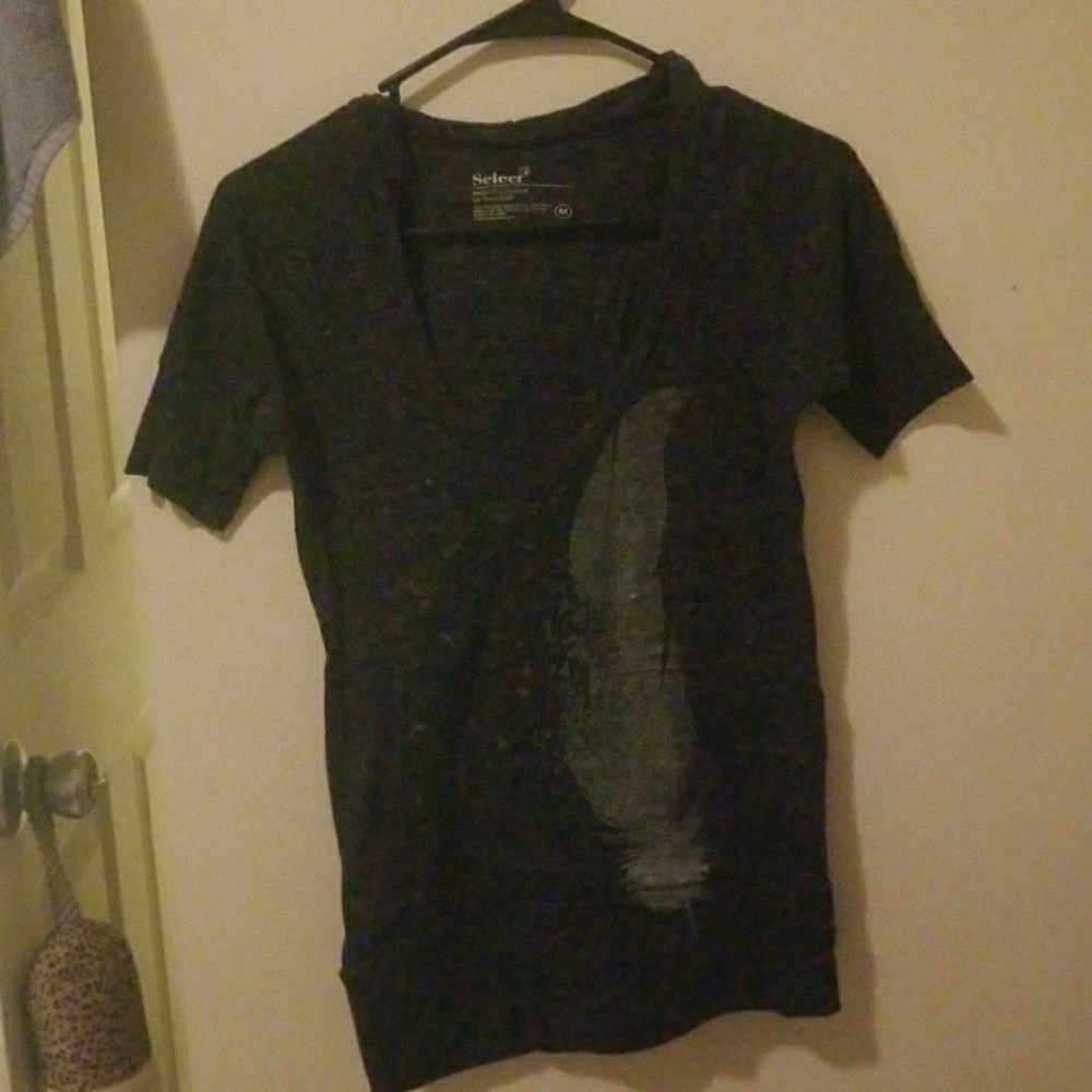 select short sleeve hooded tee, birds of a feather