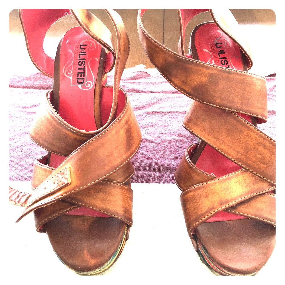 Unlisted by Kenneth Cole rainbow wedge