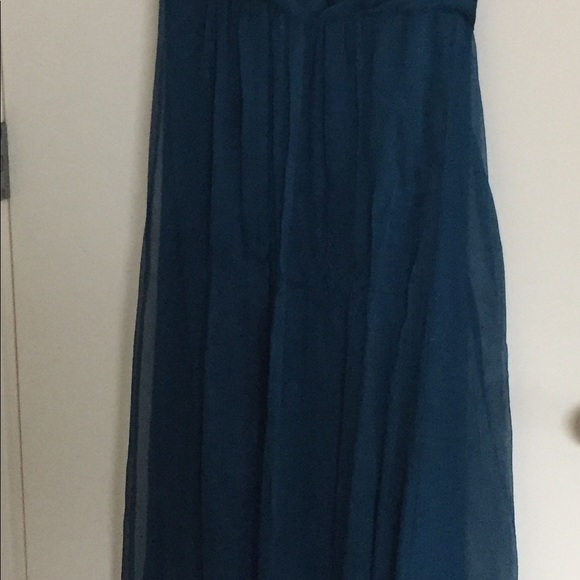 Amsale halter silk gown - Picture 2 of 4