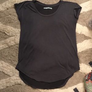 Short sleeve grey shirt