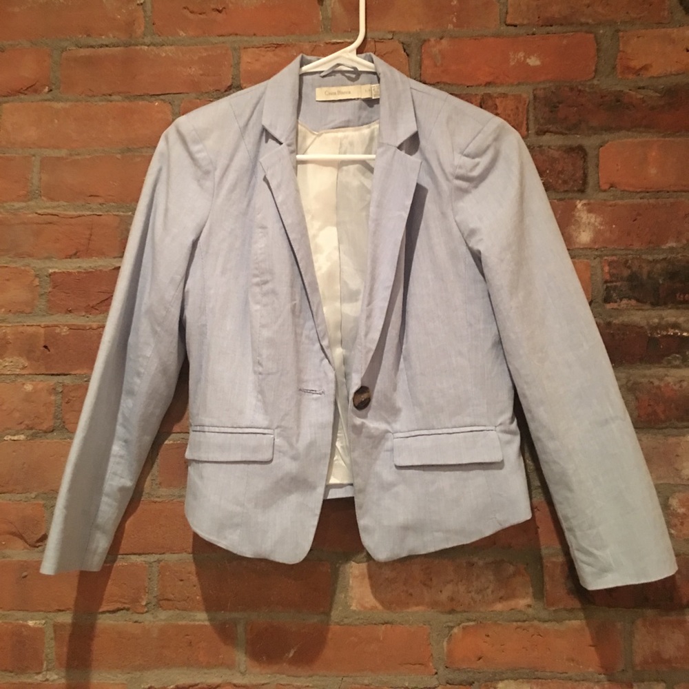 Light blue blazer