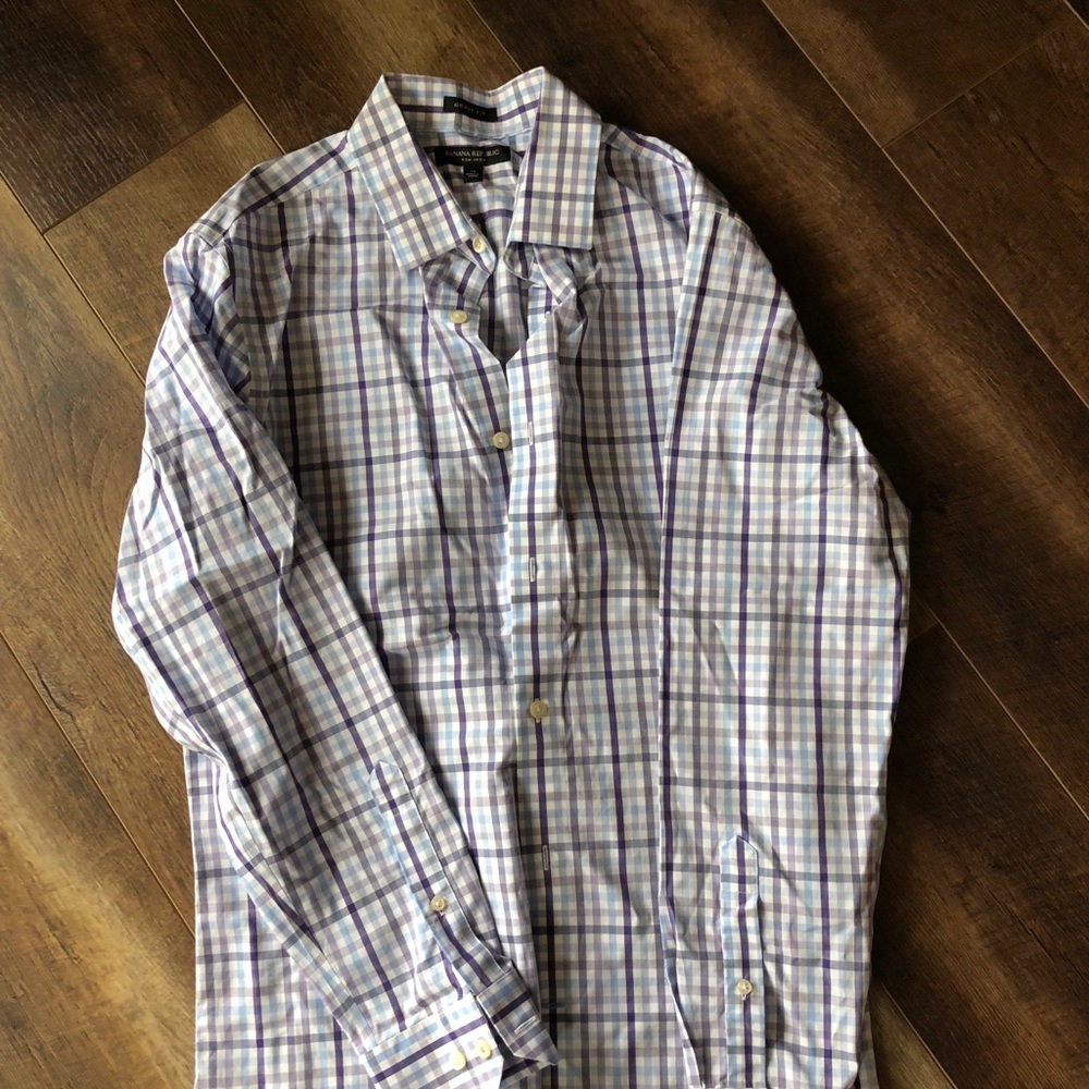 Banana republic non iron size M