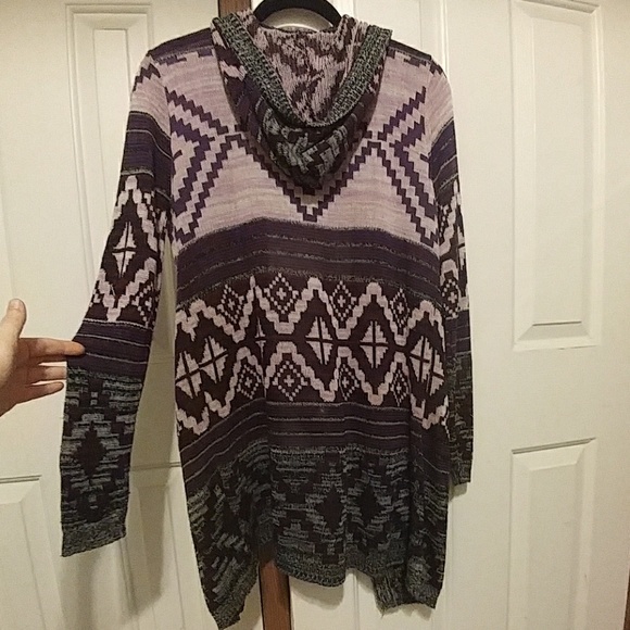 Open cardigan sweater - Picture 2 of 3