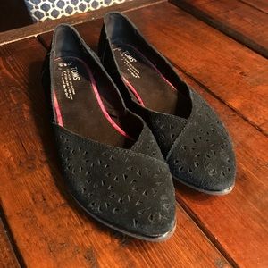 Toms Ballet Flats in Black women’s 8.5