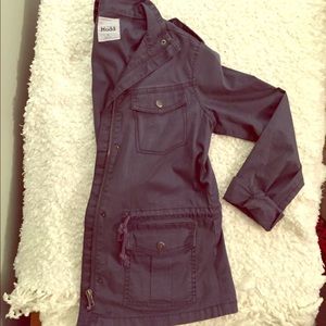 Blue/gray utility jacket