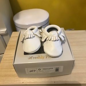 Newborn brand new in the box moccasins
