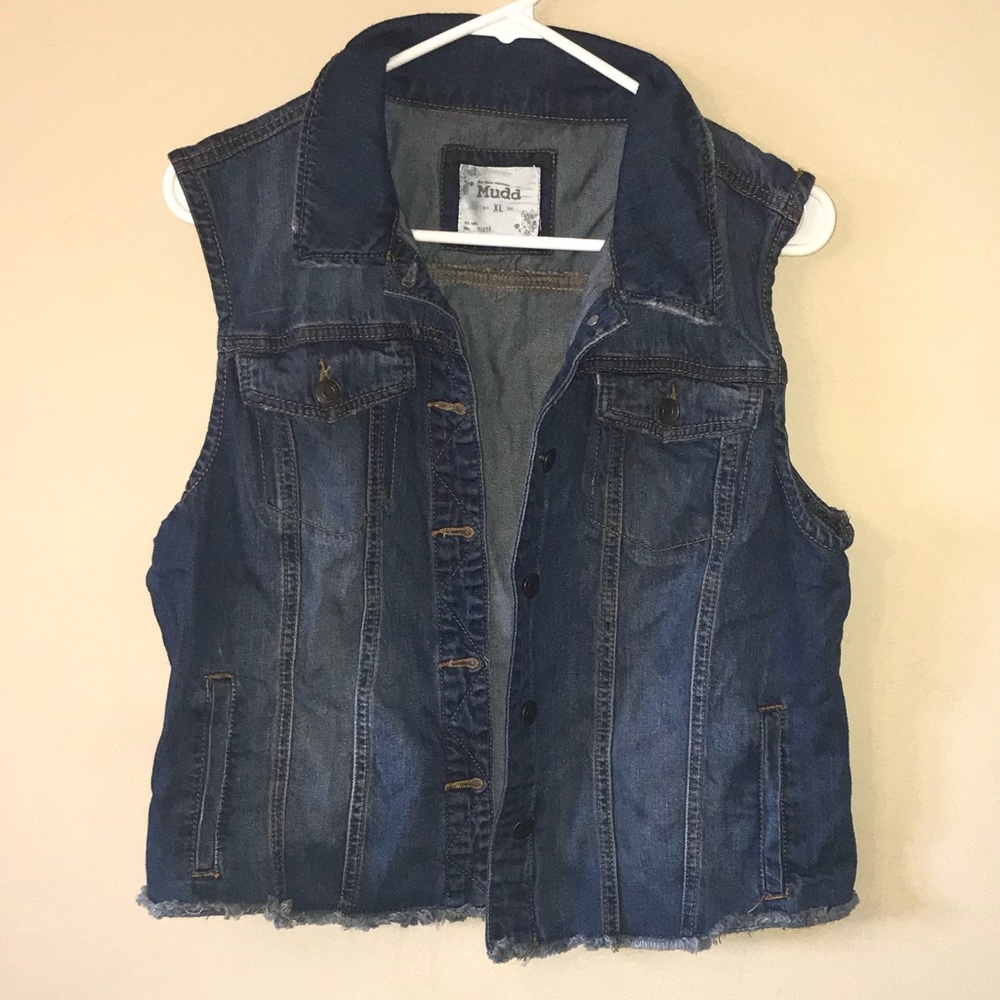 Dark Denim Vest