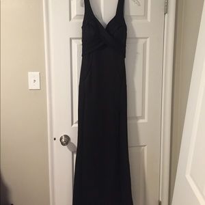 Black formal dress