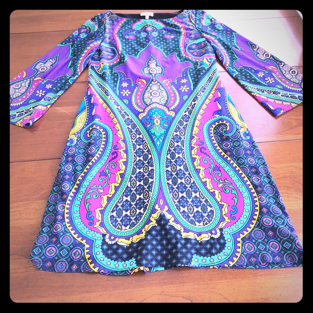 MADISON patterned dress size 4