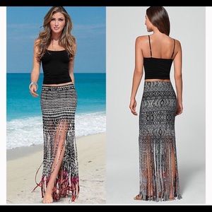 Maxi Fringe Skirt from Venus