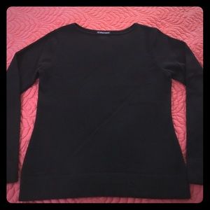 Cashmere and Merino Blend Boat Neck Sweater