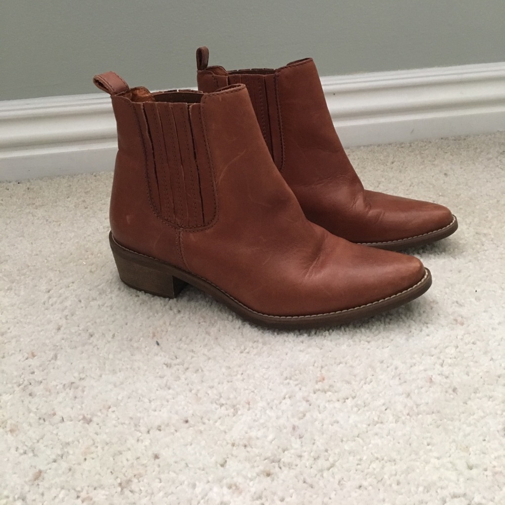 Madewell leather booties