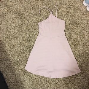 Ribbed skitter dress