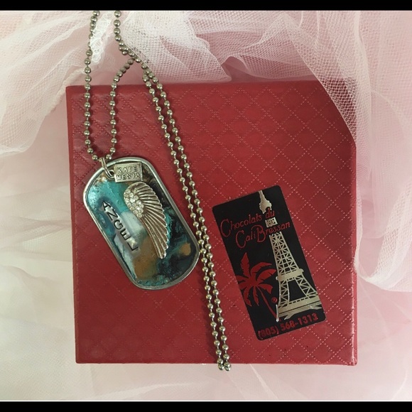 Angel necklace Silver hand crafted NWOT - Picture 3 of 6