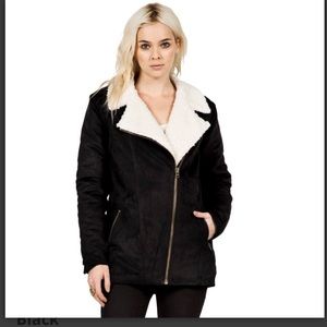 NWOT Brown Volcom Women's Ruffian Jacket