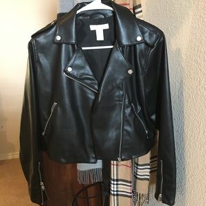 H&M Faux Leather Jacket
