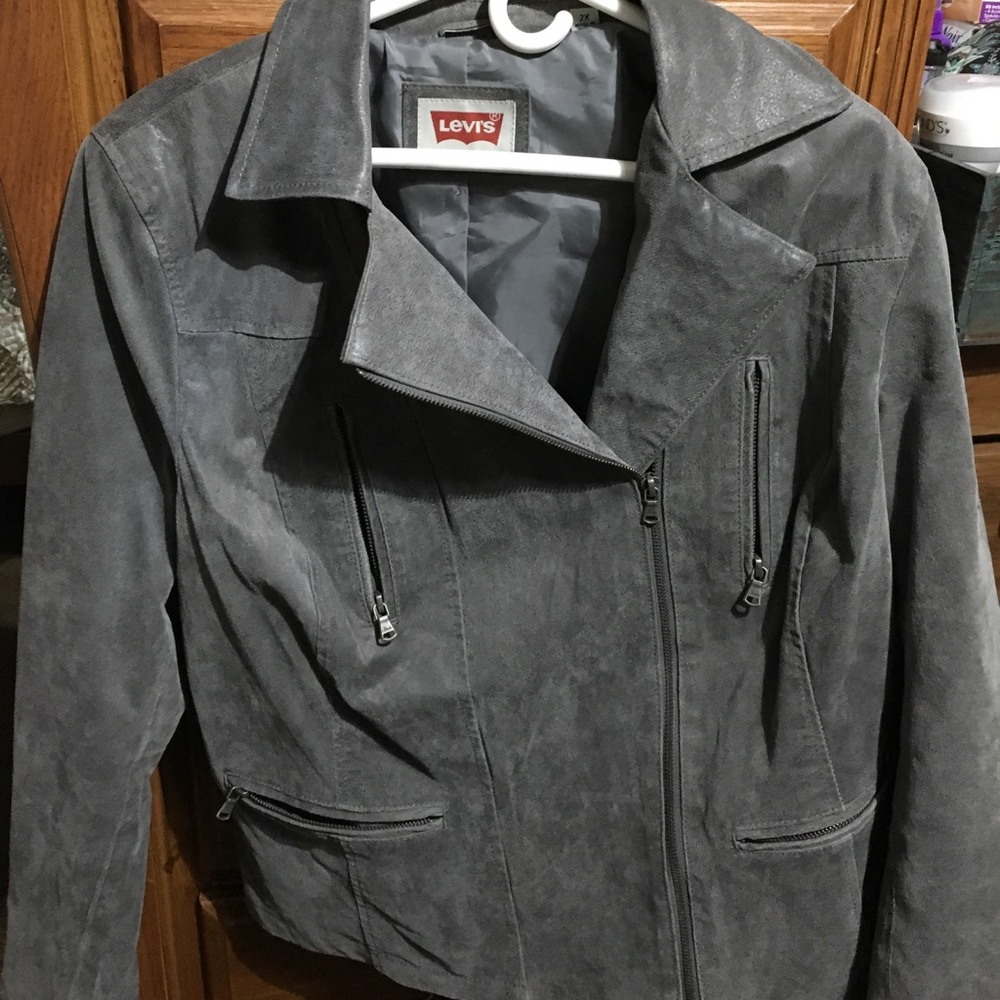 Levi’s Grey Suede Jacket