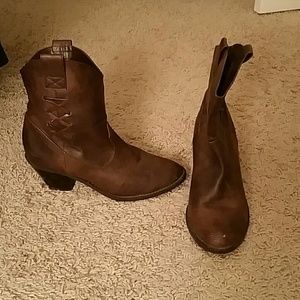 Chocolate brown boots