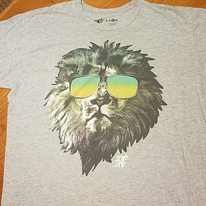 A-Lab casual lion t-shirt