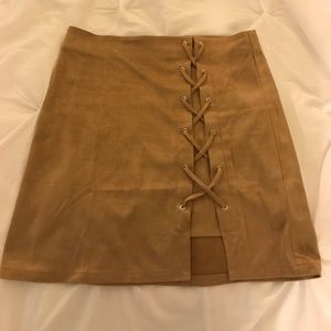 🍂Faux Suede Skirt🍂