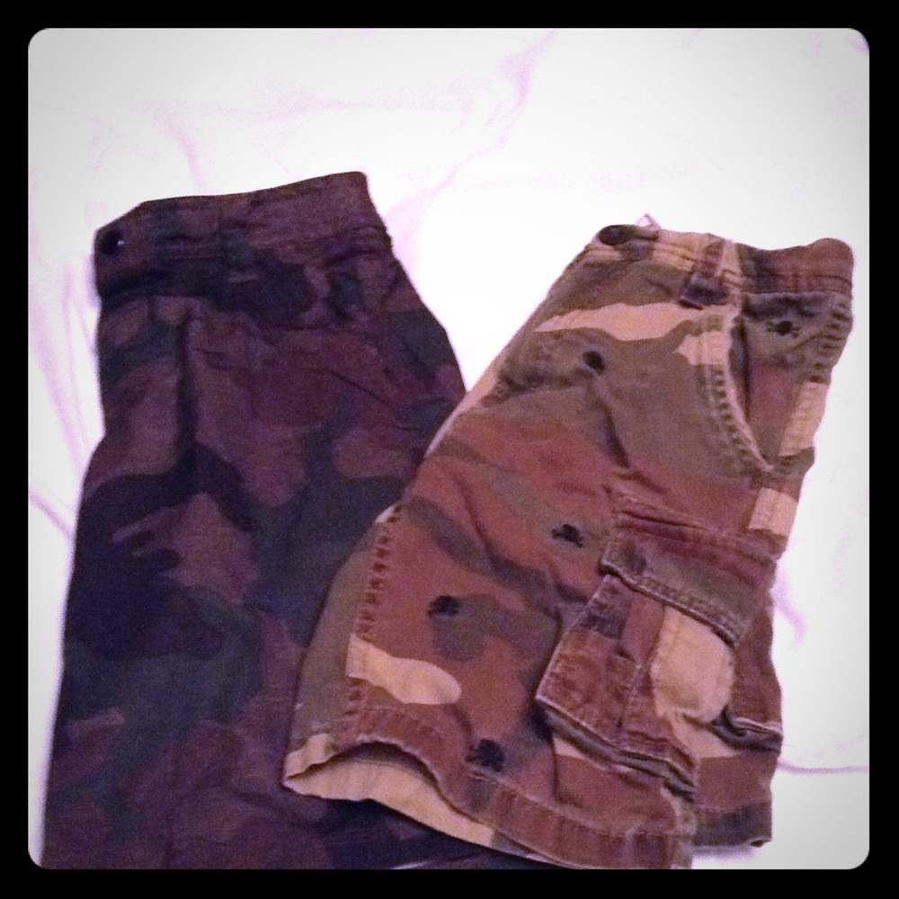 Camouflage shorts