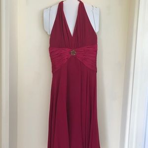 Silk Crimson Maggy London Cocktail Dress