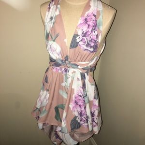 Floral romper
