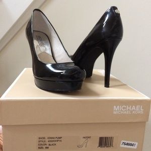 Michael Kors Patent Leather IONNA Pump