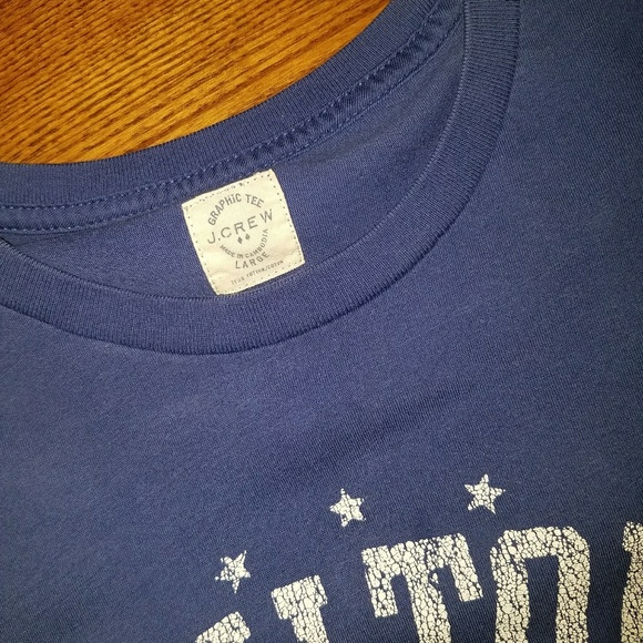 J Crew T-Shirt Size L - Picture 2 of 2