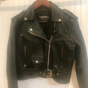 Woman’s leather jacket size small, worn once